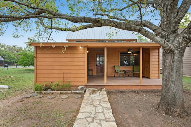 119 Topspin Cir, Spicewood, TX 78669 - view of outdoor structure with covered porch