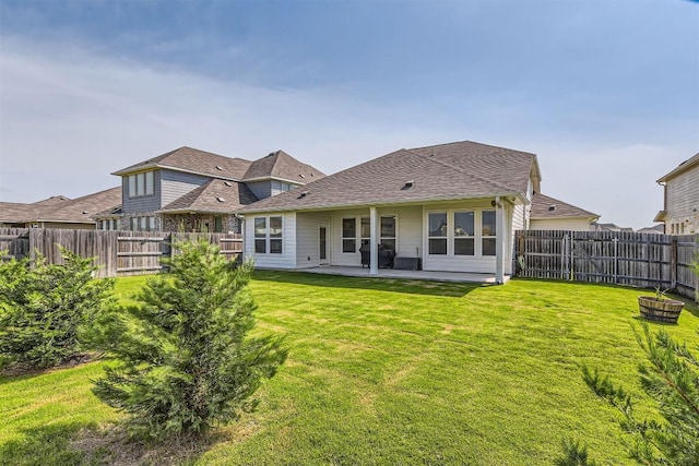 206 Monteforte Rd, Hutto, TX 78634 - rear view of house with a patio area