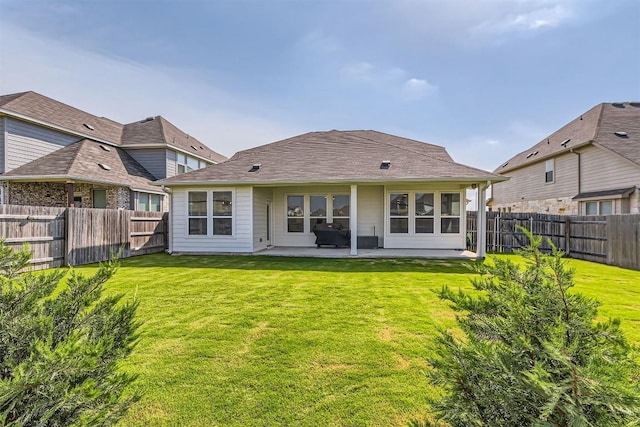 206 Monteforte Rd, Hutto, TX 78634 - rear view of property featuring a patio