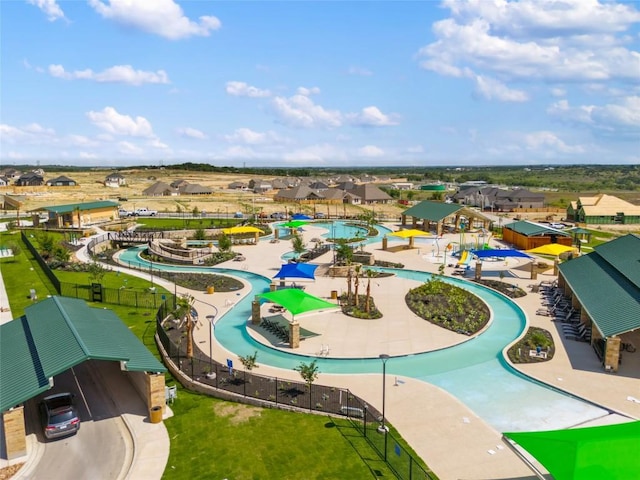 152 Baretta Loop, Buda, TX 78610 - drone / aerial view of a pool area