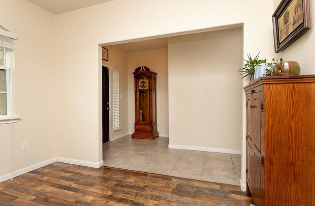 112 Moulins Ln, Georgetown, TX 78626 - spare room featuring wood finished floors and baseboards