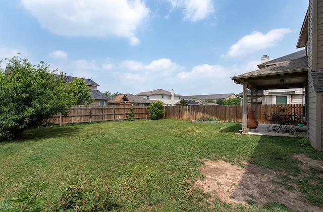 112 Moulins Ln, Georgetown, TX 78626 - view of yard with a patio area