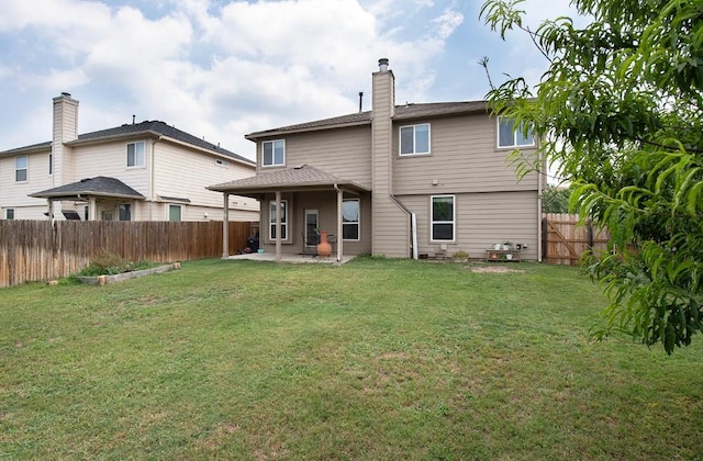 112 Moulins Ln, Georgetown, TX 78626 - back of house featuring a patio
