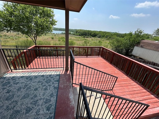 670 Covent Dr, Kyle, TX 78640 - deck with a water view
