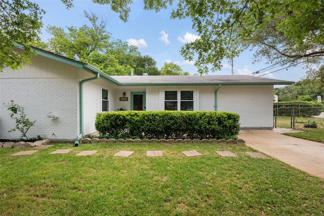6309 Middleham Pl, Austin, TX 78745 - view of front facade featuring brick siding