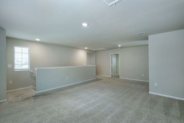 3209 Ortman Dr, Pflugerville, TX 78660 - carpeted empty room with recessed lighting and baseboards