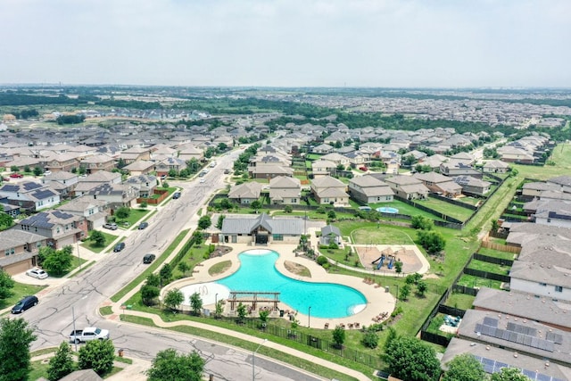 3209 Ortman Dr, Pflugerville, TX 78660 - view of property location featuring a pool and nearby suburban area