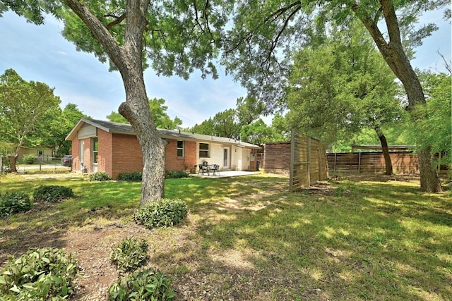 6209 Peggy St, Austin, TX 78723 - view of yard featuring a patio area