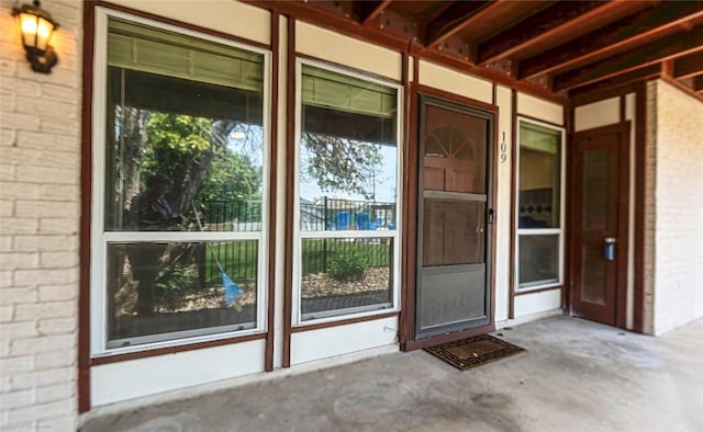 5601 Woodrow Ave Unit 109, Austin, TX 78756 - entrance to property with brick siding