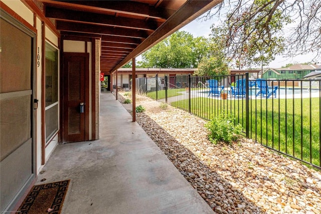 5601 Woodrow Ave Unit 109, Austin, TX 78756 - view of patio / terrace