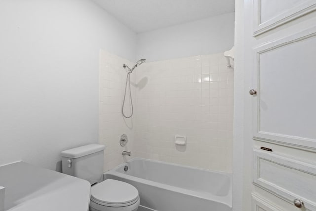 12309 Little Fatima Ln, Austin, TX 78753 - bathroom featuring shower / bathtub combination and toilet