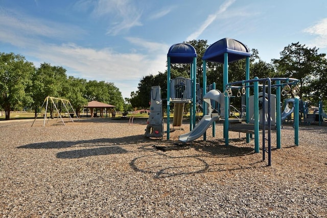 16914 Dorman Dr, Round Rock, TX 78681 - community jungle gym featuring a gazebo