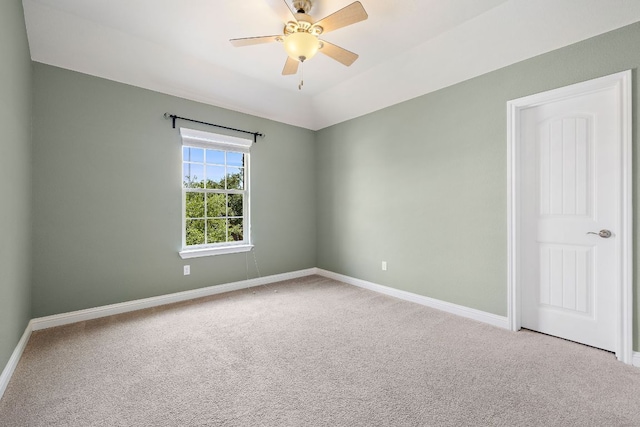 8317 Turning Trl, Austin, TX 78737 - unfurnished room featuring carpet floors, baseboards, and ceiling fan