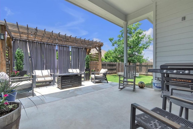 321 Millard St, Georgetown, TX 78628 - view of patio
