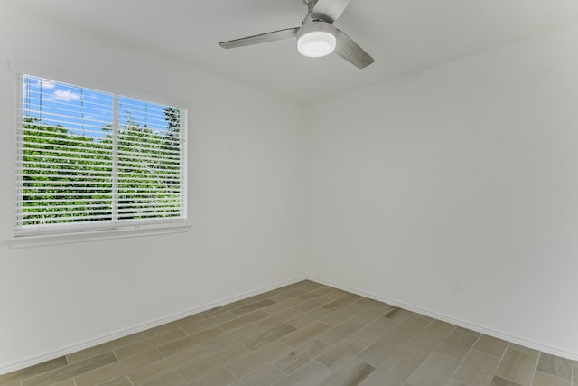 10312 Laredo Dr Unit 165, Austin, TX 78748 - spare room with ceiling fan and light wood-style floors