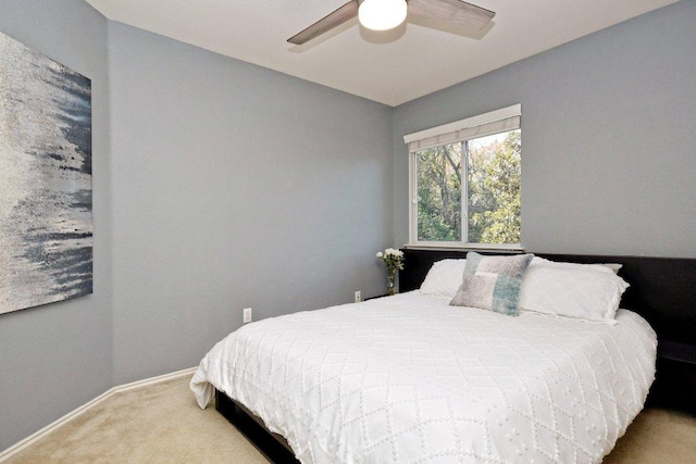 10312 Laredo Dr Unit 165, Austin, TX 78748 - carpeted bedroom featuring baseboards and a ceiling fan