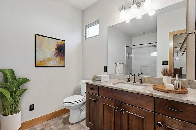 20603 Ridgeview Rd, Lago Vista, TX 78645 - bathroom with vanity and a shower
