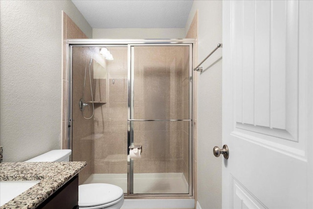5517 Brady Bayou Cv, Austin, TX 78738 - full bath with vanity and a shower stall