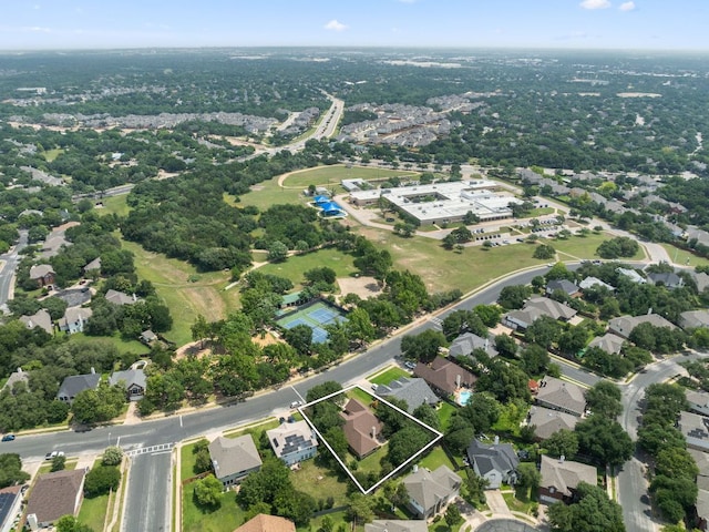 view of property location featuring property parcel outlined