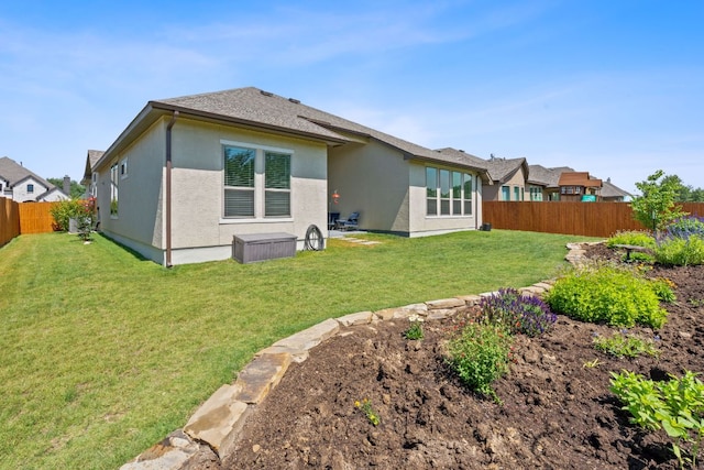 1437 Argyll Park, Bulverde, TX 78163 - rear view of property featuring stucco siding