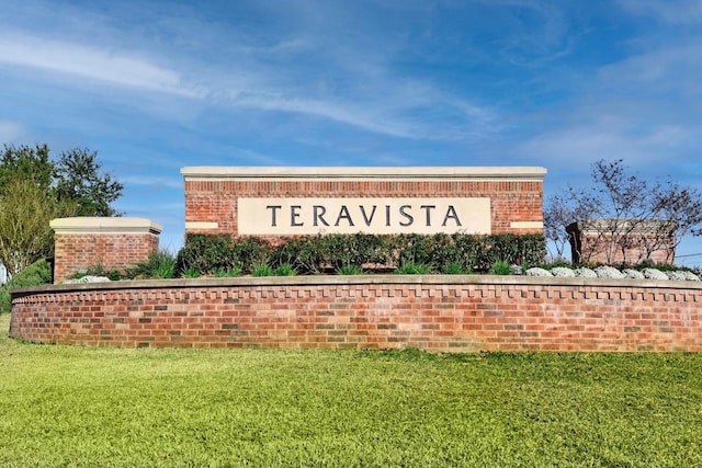 765 Bent Wood Pl, Round Rock, TX 78665 - community / neighborhood sign with a lawn