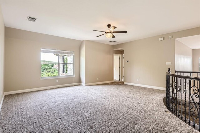 205 Sebastians Run, Austin, TX 78738 - empty room with carpet and ceiling fan
