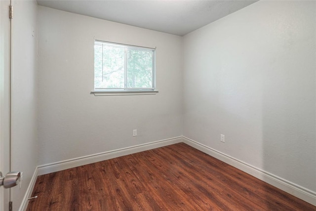 16213 Malden Dr, Pflugerville, TX 78660 - spare room featuring dark wood finished floors