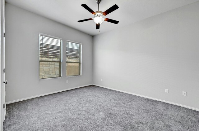 12725 Bloomington Dr Unit 129, Austin, TX 78748 - carpeted spare room featuring a ceiling fan and baseboards