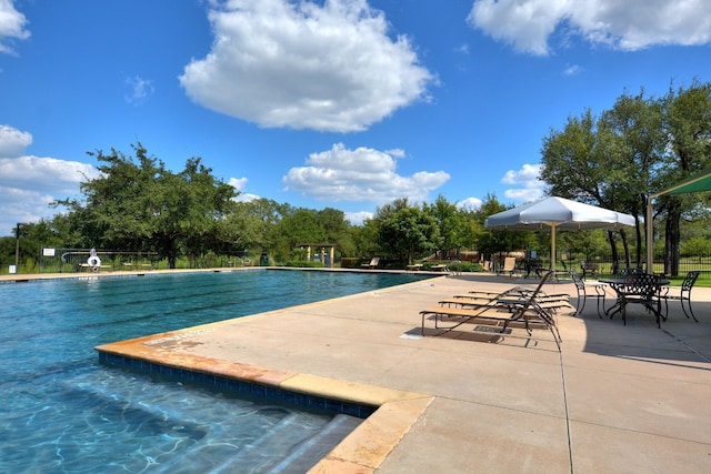 community pool featuring a patio