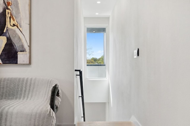 613 Clifford Dr Unit B, Austin, TX 78745 - interior space with an upstairs landing and recessed lighting