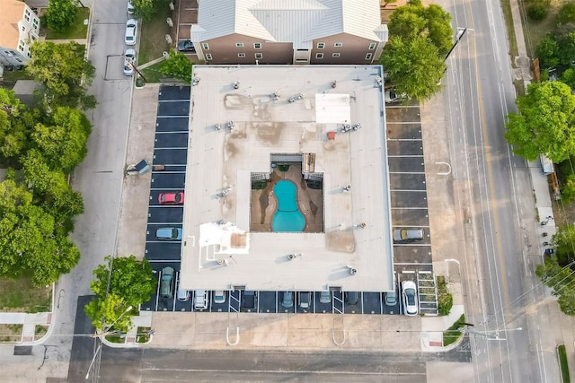 101 E 33rd St Unit 107, Austin, TX 78705 - bird's eye view of a pool