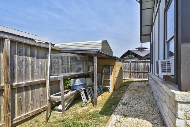 472 Mountain View Dr, Bandera, TX 78003 - view of yard with cooling unit