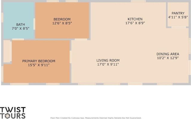 472 Mountain View Dr, Bandera, TX 78003 - home floor plan