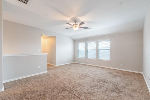 217 Orchard Hill Trl, Buda, TX 78610 - carpeted empty room with attic access, a ceiling fan, and baseboards