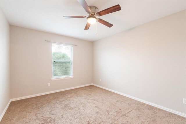 217 Orchard Hill Trl, Buda, TX 78610 - carpeted empty room featuring baseboards and ceiling fan