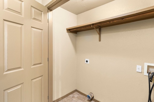 1203 Haynes St, San Marcos, TX 78666 - laundry room featuring electric dryer hookup and hookup for a washing machine