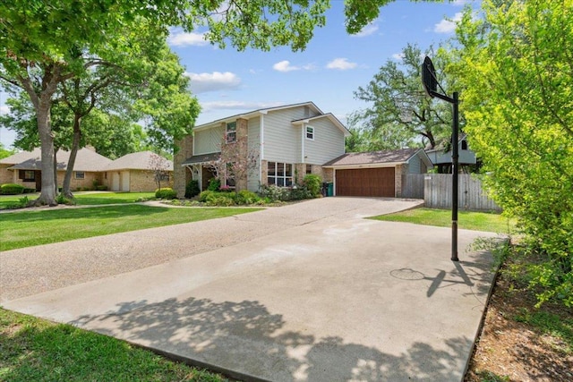 2901 Olympia Dr, Temple, TX 76502 - view of front of home with brick siding and concrete driveway