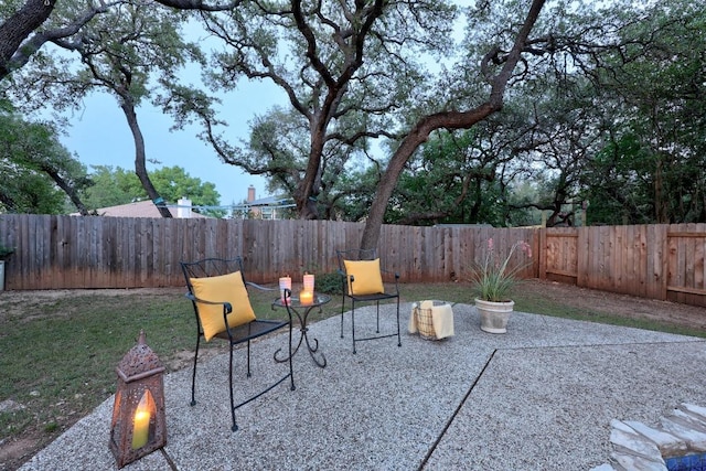 1303 Shady Grove Path, Cedar Park, TX 78613 - fenced backyard featuring a patio area
