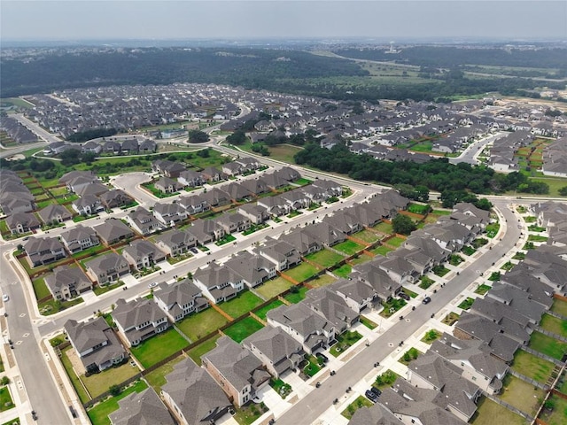 3437 Jaulan St, Leander, TX 78641 - aerial overview of property's location with nearby suburban area
