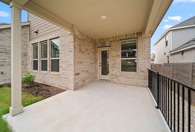 3437 Jaulan St, Leander, TX 78641 - view of patio with fence