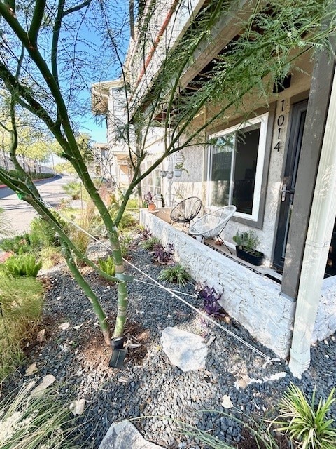 view of side of property