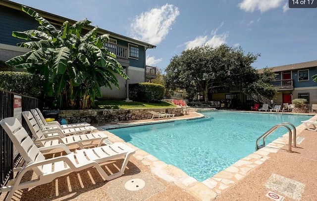 view of community pool