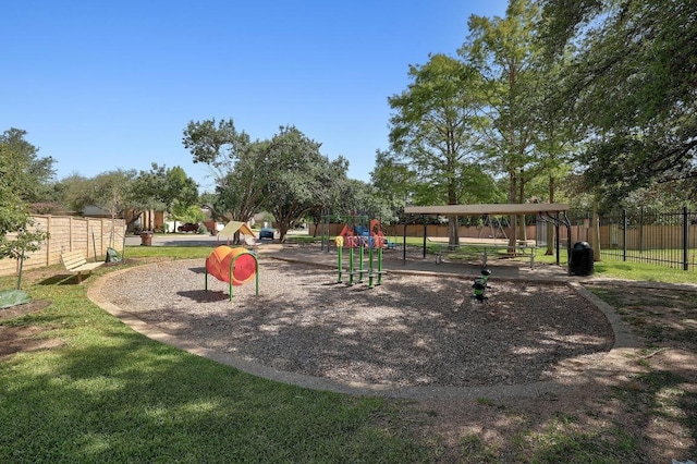 1605 Woods Blvd, Round Rock, TX 78681 - view of playground with fence