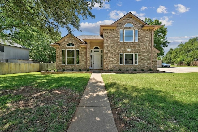 1605 Woods Blvd, Round Rock, TX 78681 - traditional home with brick siding