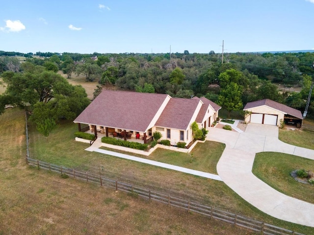 611 Post Oak Dr, Dripping Springs, TX 78620 - aerial view of property and surrounding area