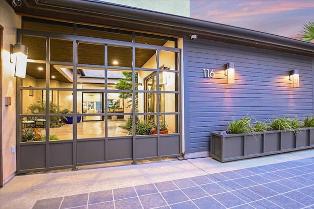 116 Wennmohs Pl, Horseshoe Bay, TX 78657 - property entrance with a surveillance system