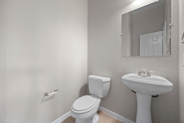 2640 Estefania Ln, Round Rock, TX 78665 - bathroom featuring toilet and tile patterned flooring