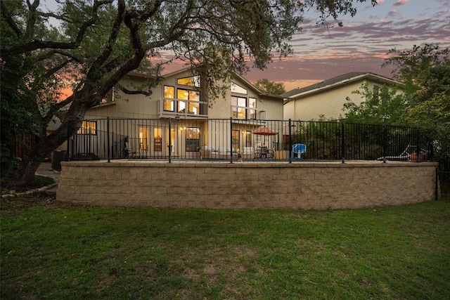 5503 Courtyard Dr, Austin, TX 78731 - rear view of house