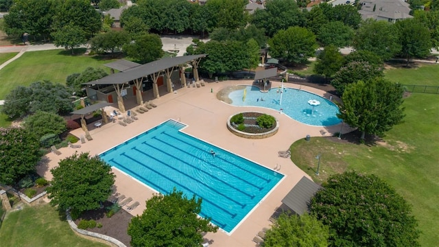 141 Witchhazel Way, San Marcos, TX 78666 - community pool with a patio