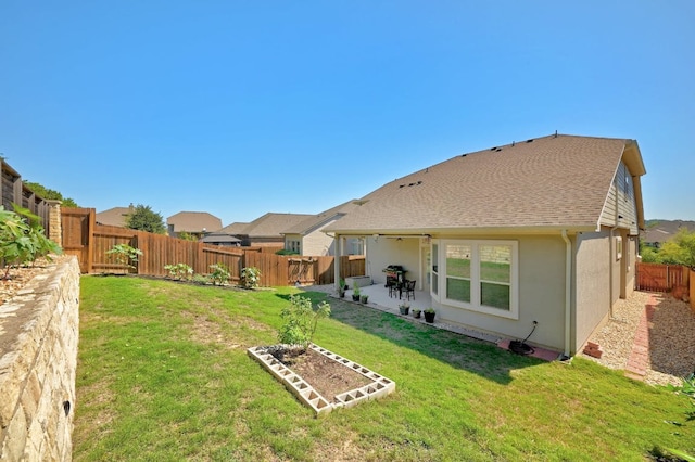 6321 Llano Stage Trl, Austin, TX 78738 - view of yard featuring a patio area